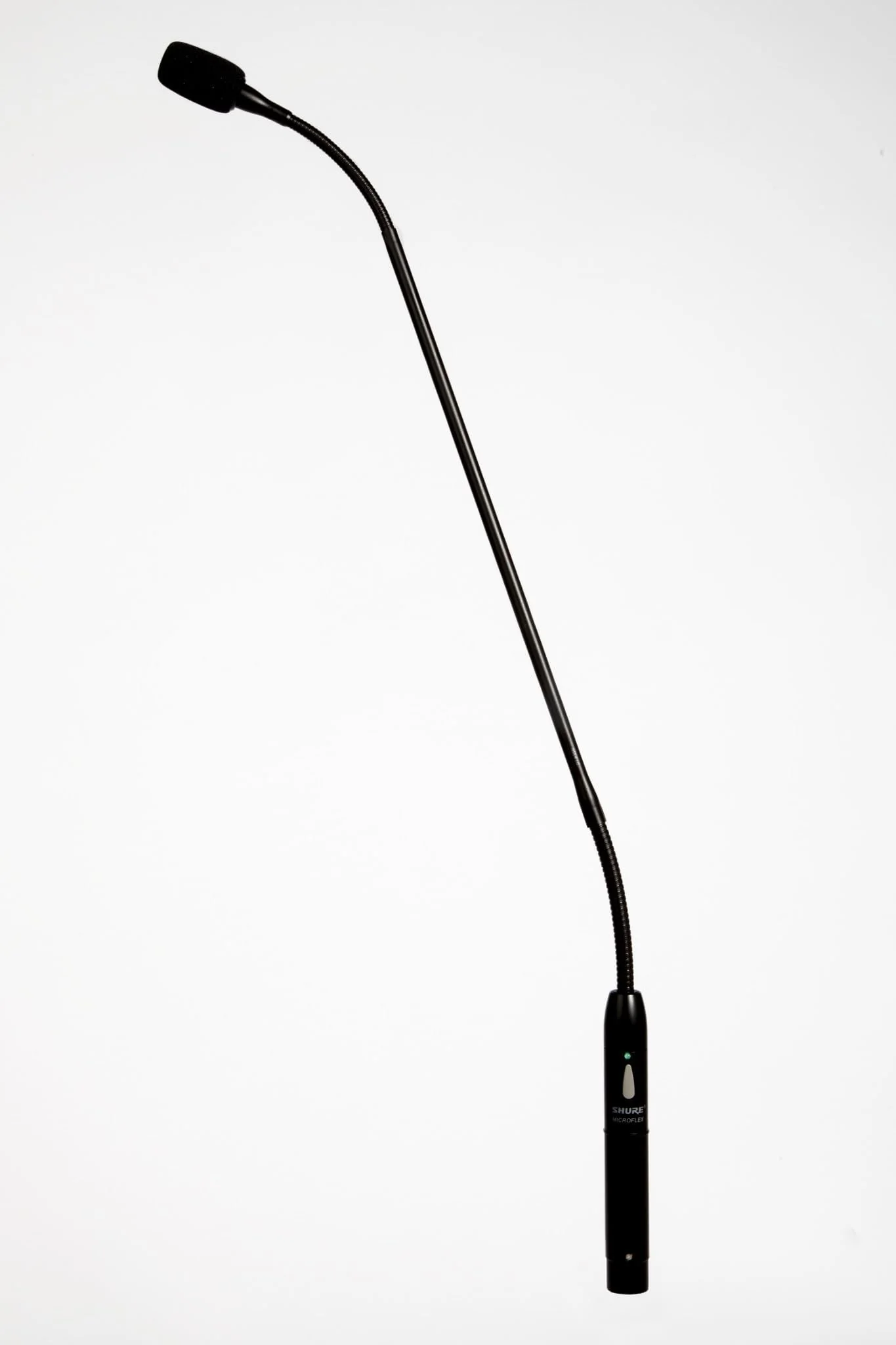 Shure MX418D/C Cardioid Condenser Microphone, 18" Gooseneck, Includes Desktop Base with 10' Cable, Logic Functions, Programmable Switch, LED Indicator, Snap-Fit Foam Windscreen - Image 8