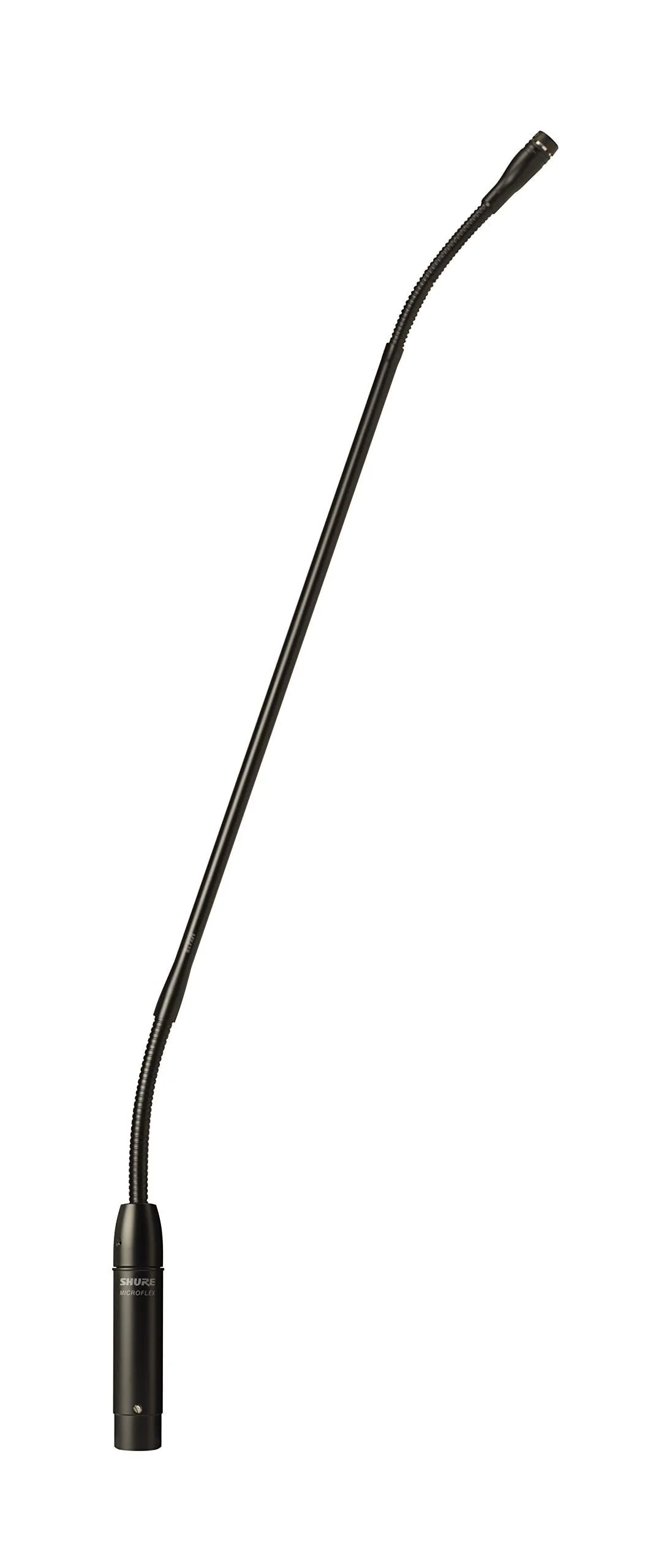 Shure MX418S/C Cardioid Condenser Microphone, 18 Gooseneck with Attached XLR Preamp, Shock & Flange Mount, Snap-Fit Foam Windscreen, Mute Switch, LED Indicator