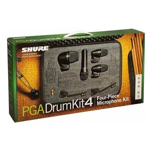 Shure PGASTUDIOKIT4 4-Piece Studio Kit with 1-PGA52, 1-PGA57, 2-PGA181, 1-A25D, 2-WA371, 4-XLR-XLR Cables and Case - Image 3