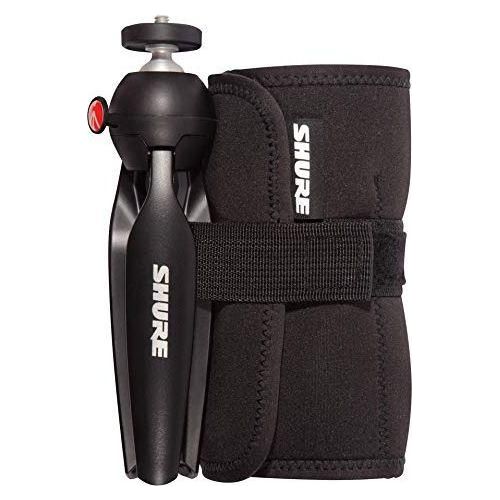 Shure Portable Videography Kit - Professional Recording Rig with MV88+ iPhone Mic, Manfrotto PIXI Tripod, Phone Clamp, Mount, AMV88-Fur Windjammer and SE215 PRO Sound Isolating Earbuds (MV88+SE215-CL) - Image 9