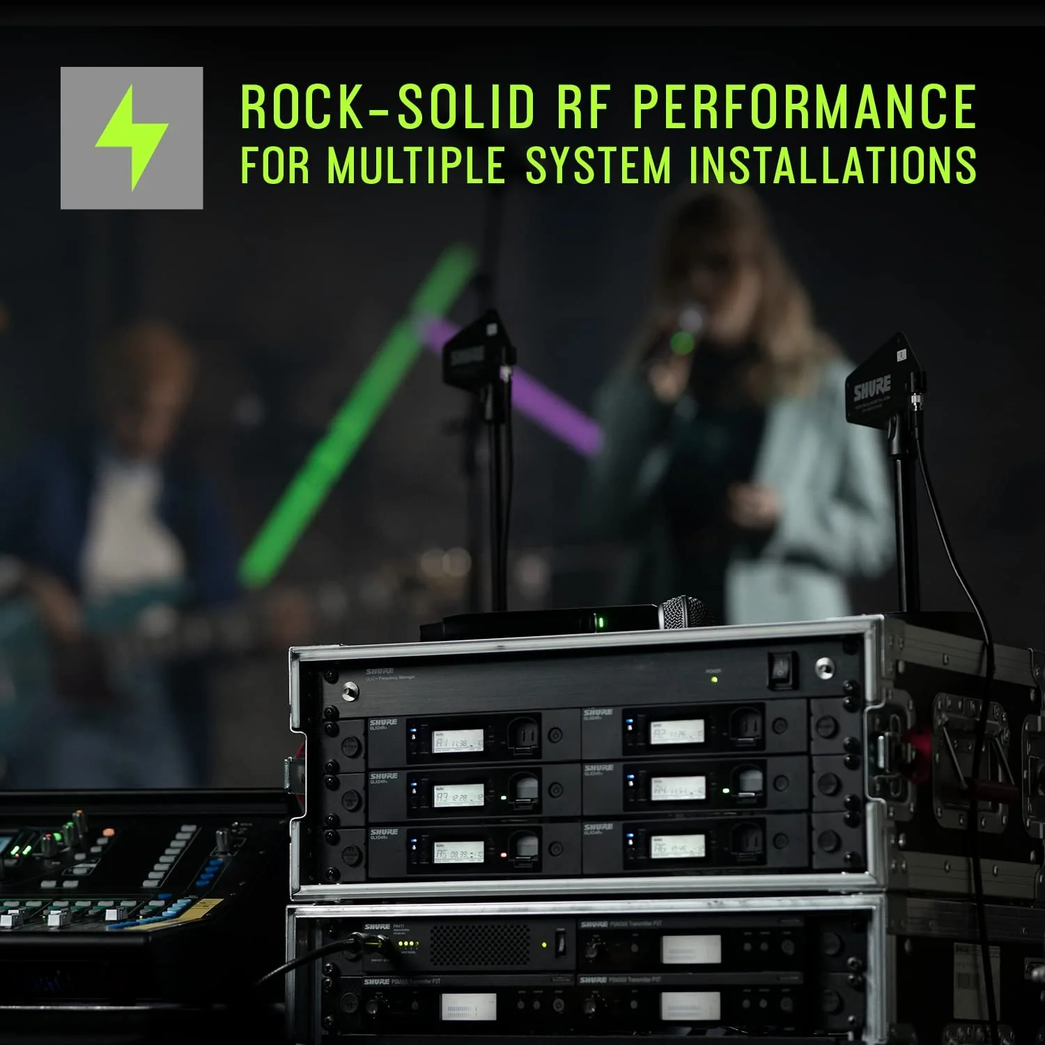 Shure Rechargeable Digital Wireless Guitar System with Receiver - Image 6