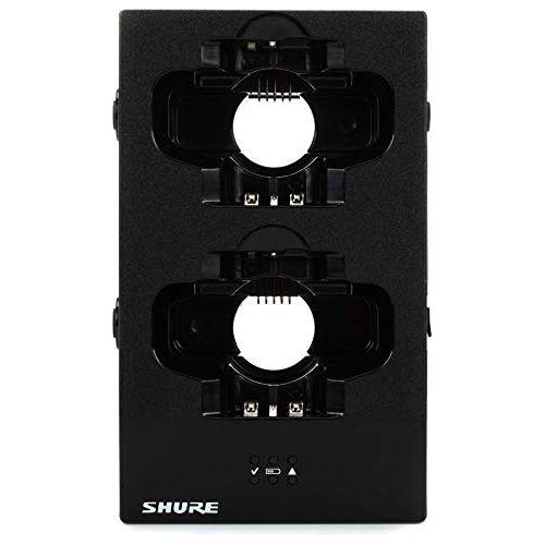 Shure SBC200 Dual Docking Charger, Recharging Station Charges SB900A Batteries in-or-out of Transmitters, Run up to 4 SBC200 Stations off 1 Power Supply (Power Supply NOT Included) - Image 2