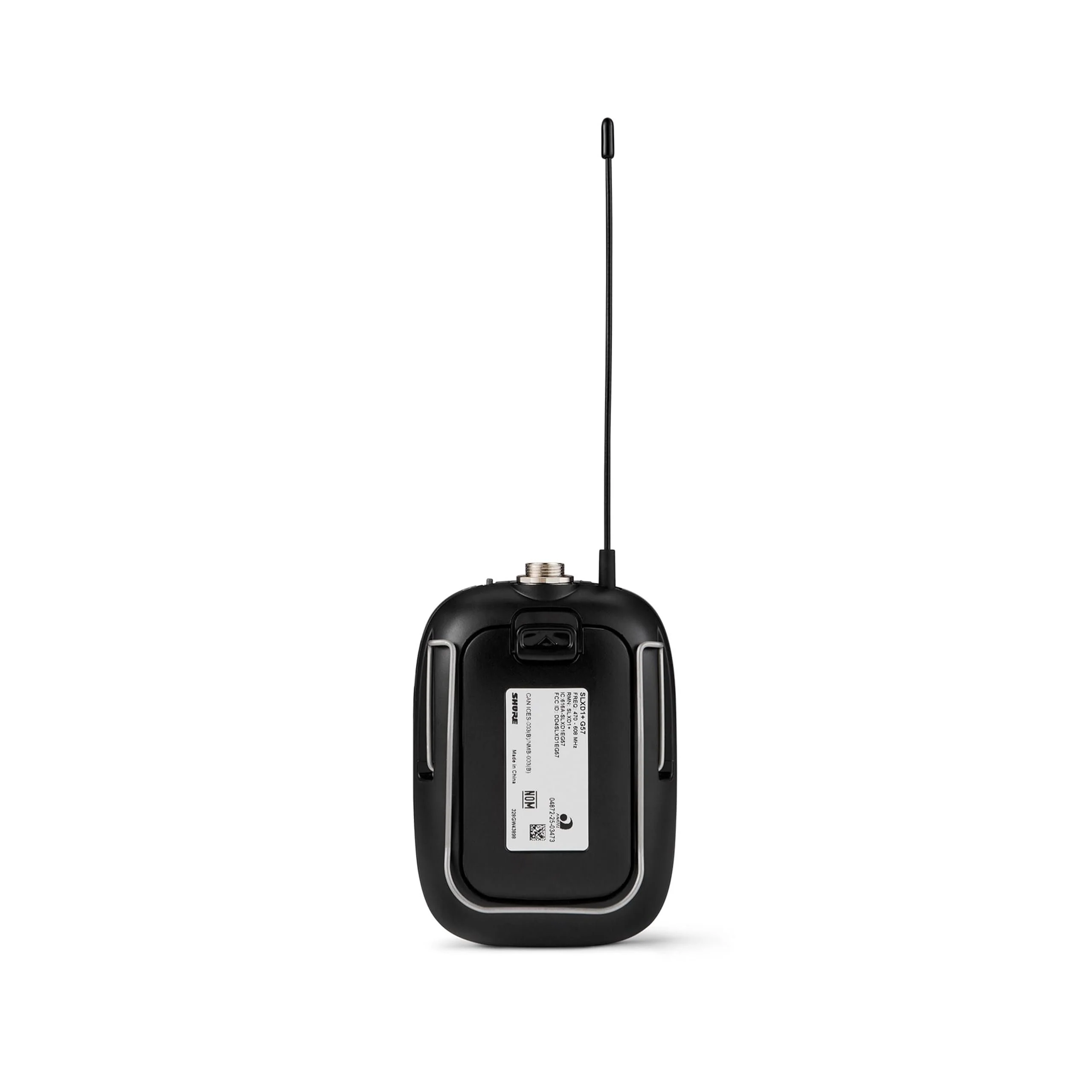 Shure SLXD1+ Bodypack Wireless Transmitter - Professional Hands-Free Audio Management, Wide-Tuning Capability, ShowLink Ease Control, Automatic Channel Scanning, Mobile Device Configuration Compatible - Image 3
