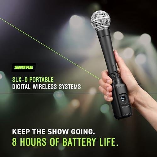 Shure SLXD15 Portable Digital Wireless Bodypack System w/ SLXD1 Bodypa - Image 4