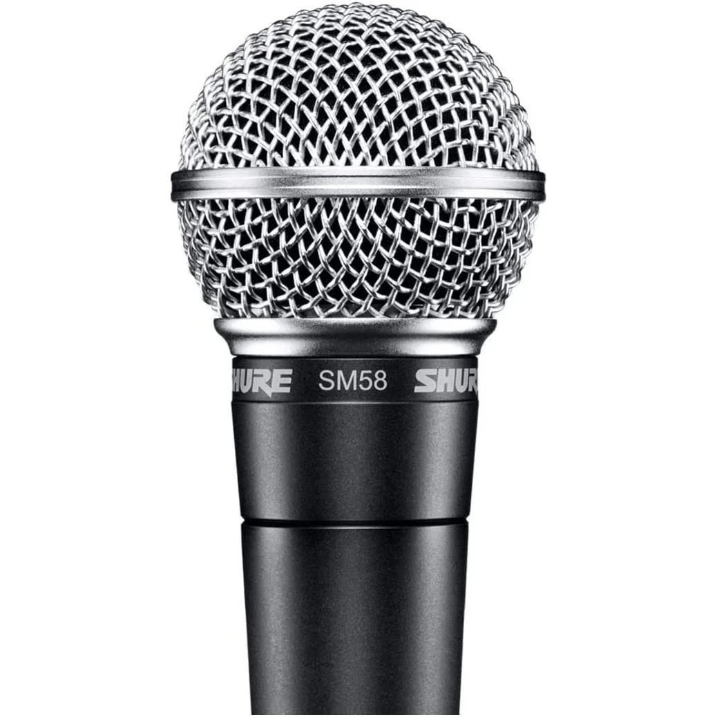 Shure SM58 Pro XLR Dynamic Microphone - Professional Studio & Live Performance Cardioid Mic for Vocals, Podcasting, and Recording (SM58-LC) - Image 9