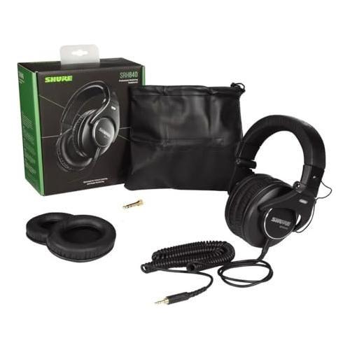 Shure SRH840 Professional Monitoring Headphones Optimized for C.L. and S.M.' - Image 3