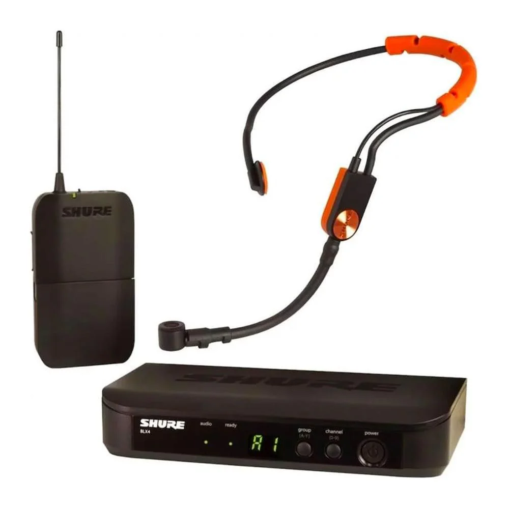 Shure BLX14/SM31 UHF Wireless Microphone System - Perfect for Fitness, Aerobics - 14-Hour Battery Life, 300 ft Range | Includes SM31FH Fitness Headset Mic, Single Channel Receiver - Image 13
