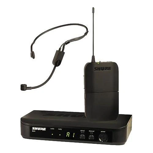 Shure BLX14/P31 UHF Wireless Microphone System - Perfect for Speakers, Performers, Presentations - 14-Hour Battery Life, 300 ft Range | Includes PGA31 Headset Mic, Single Channel Receiver - Image 14
