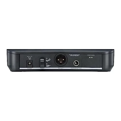 Shure BLX14/P31 UHF Wireless Microphone System - Perfect for Speakers, Performers, Presentations - 14-Hour Battery Life, 300 ft Range | Includes PGA31 Headset Mic, Single Channel Receiver - Image 4