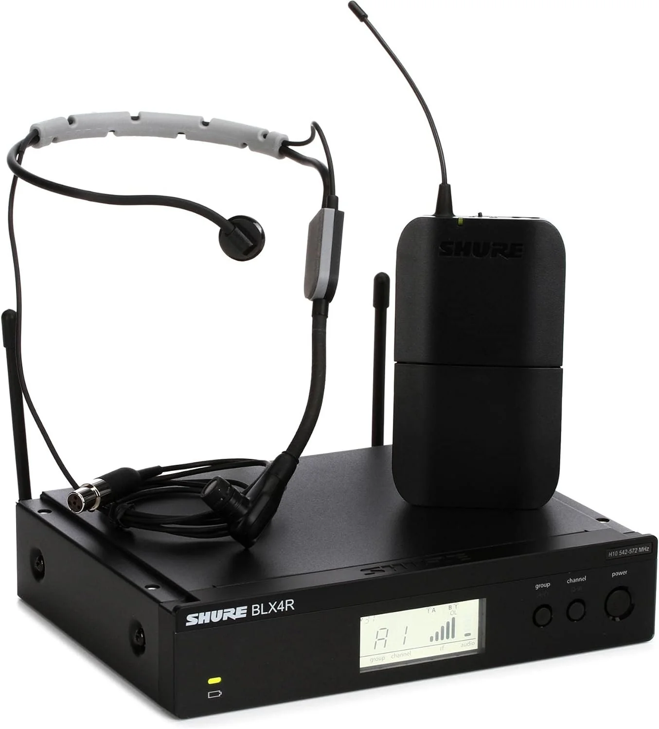 Shure BLX14R SM35 UHF Wireless Headset Microphone System Multiple Frequency Bands