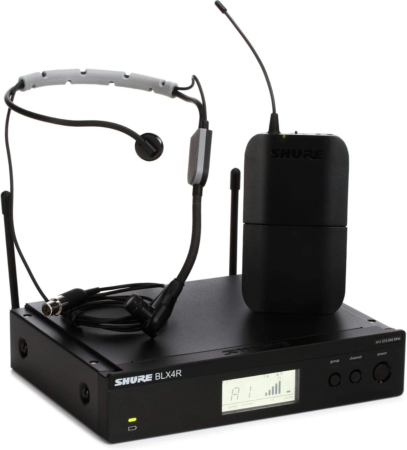 Shure BLX14R SM35 UHF Wireless Headset Microphone System Multiple Frequency Bands - Image 4
