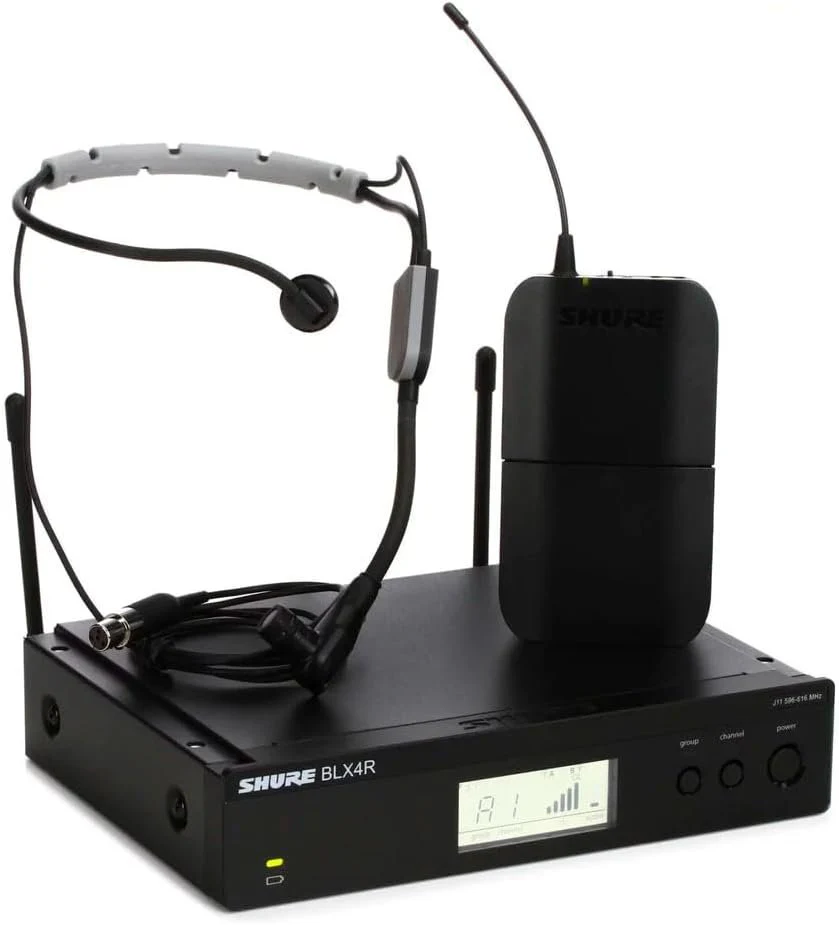Shure BLX14R SM35 UHF Wireless Headset Microphone System Multiple Frequency Bands - Image 5