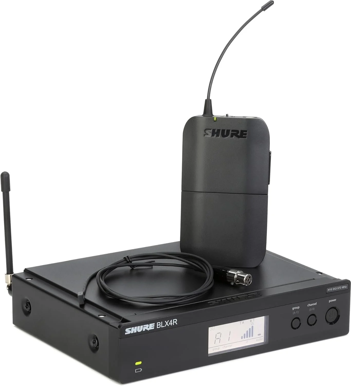 Shure BLX14R/W93 UHF Wireless Microphone System with WL93 Lavalier Mic