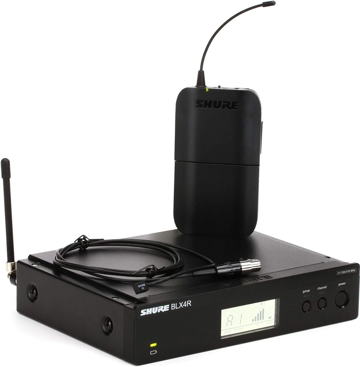 Shure BLX14R/W93 UHF Wireless Microphone System with WL93 Lavalier Mic - Image 4