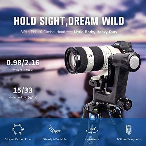 SIRUI PH-Series Carbon Fiber Gimbal Head - Image 6