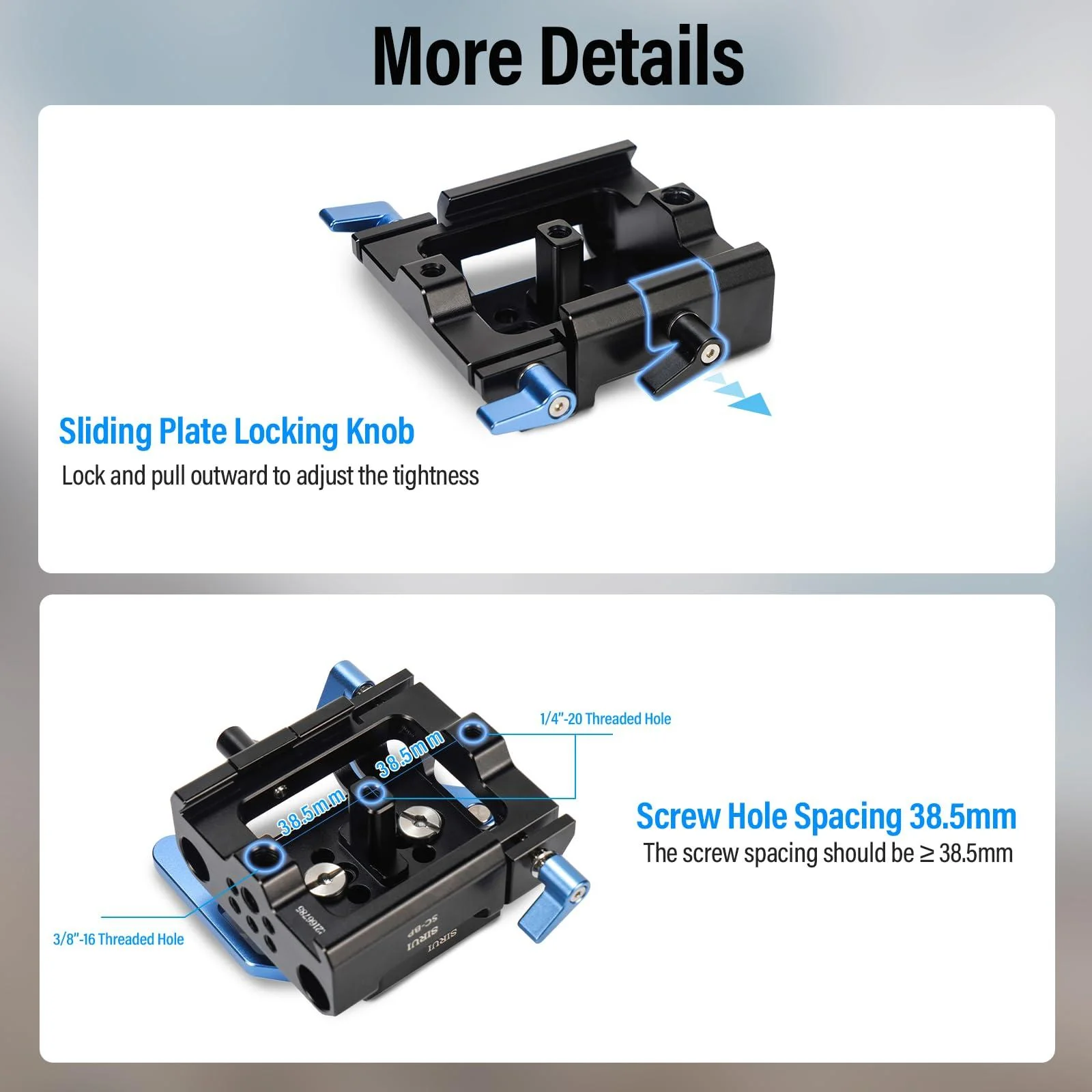 Sirui Universal Camera Baseplate - Image 15