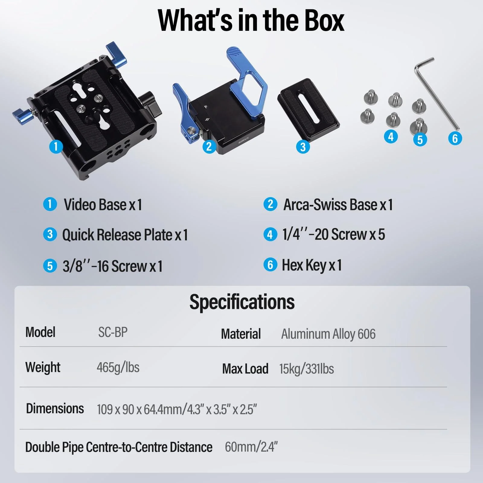 Sirui Universal Camera Baseplate - Image 18