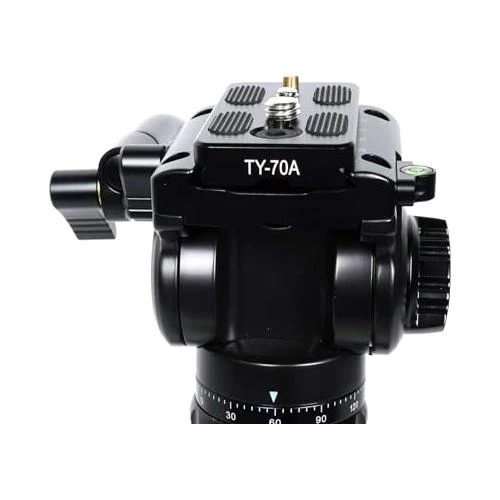 SIRUI VH/VA-Series Fluid Video Head with Quick Release Plate - Image 2