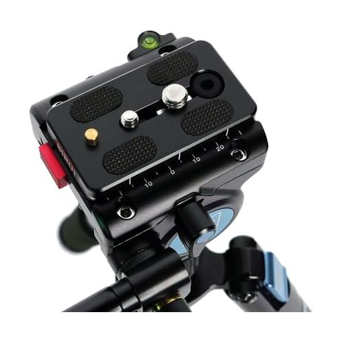 SIRUI VH/VA-Series Fluid Video Head with Quick Release Plate - Image 3