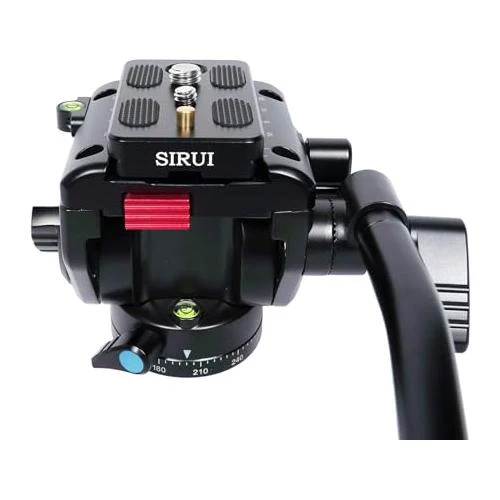 SIRUI VH/VA-Series Fluid Video Head with Quick Release Plate - Image 5