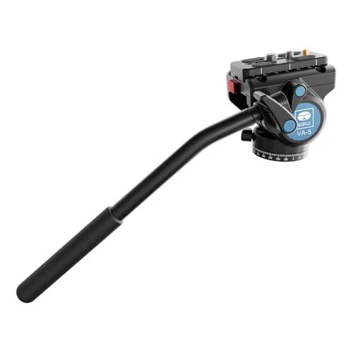 SIRUI VH/VA-Series Fluid Video Head with Quick Release Plate - Image 7