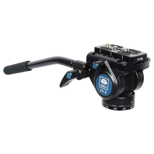 SIRUI VH/VA-Series Fluid Video Head with Quick Release Plate - Image 9