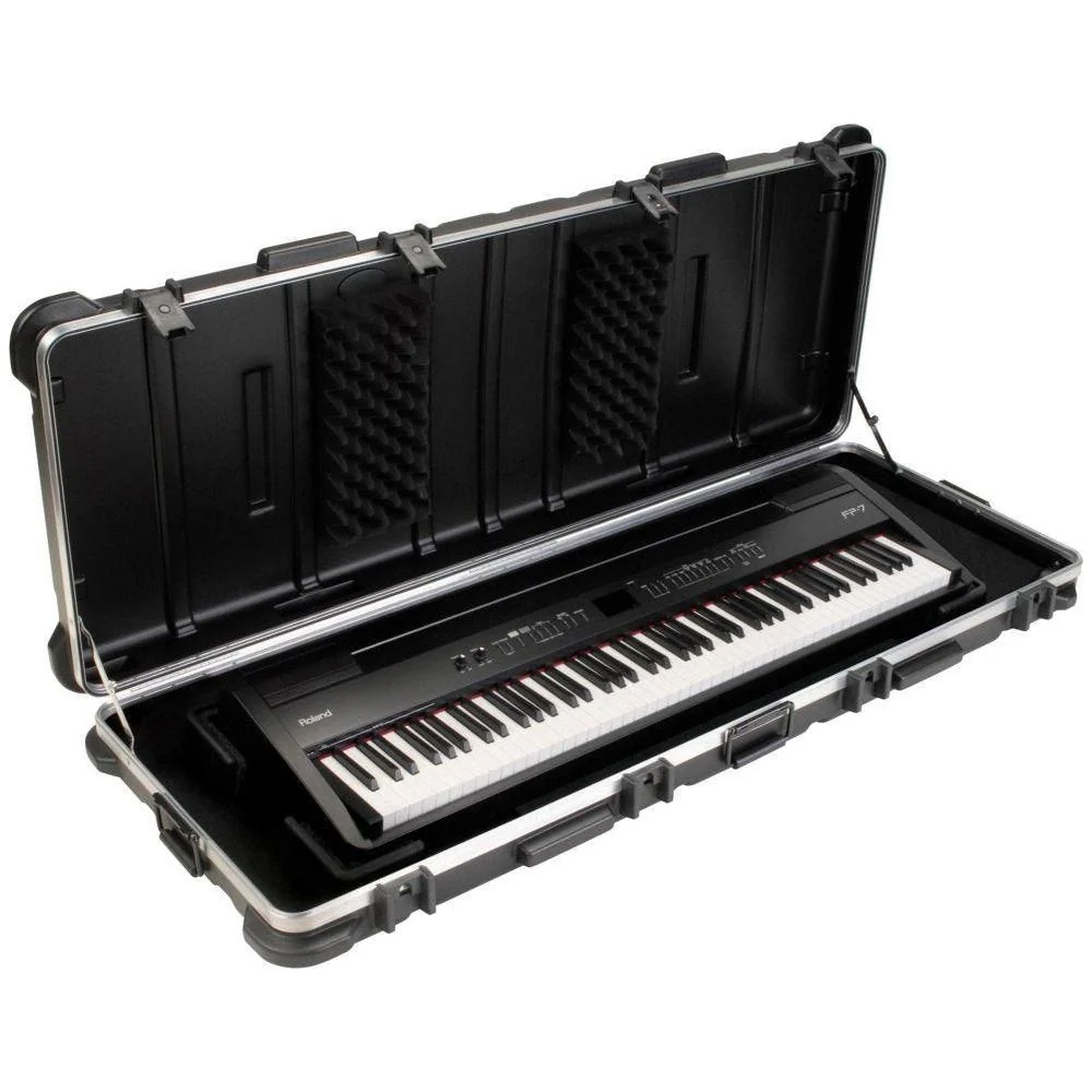 SKB ATA 88-Note Keyboard Case with Wheels, TSA Locking, Trigger Latch - Image 4