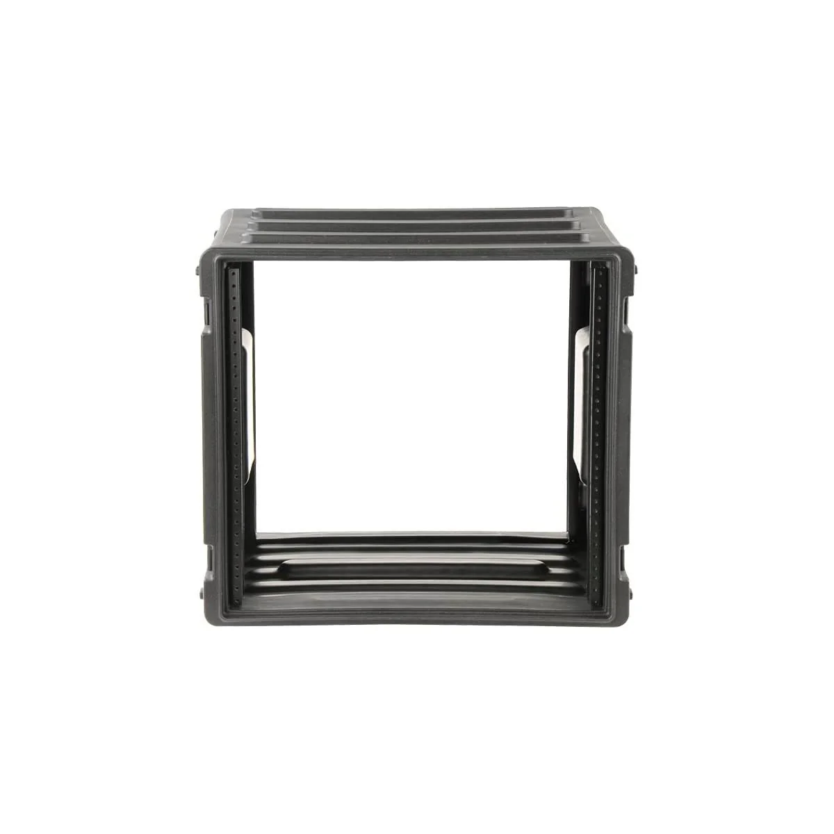 SKB Cases 8U rSeries Standard Roto Molded LLDPE Rack with Flush Carry Handles and Non-Slip Rubber Feet, Includes Rack Mount Screws - Image 5
