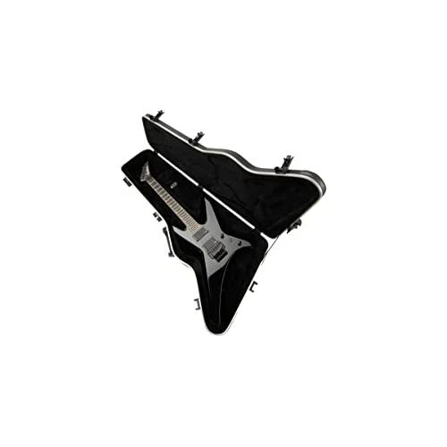 SKB Cases Explorer Firebird Hardshell Guitar Case with TSA Latch, Over-Molded Handle, Plush Foam Interior, and Accessory Compartment - Image 3