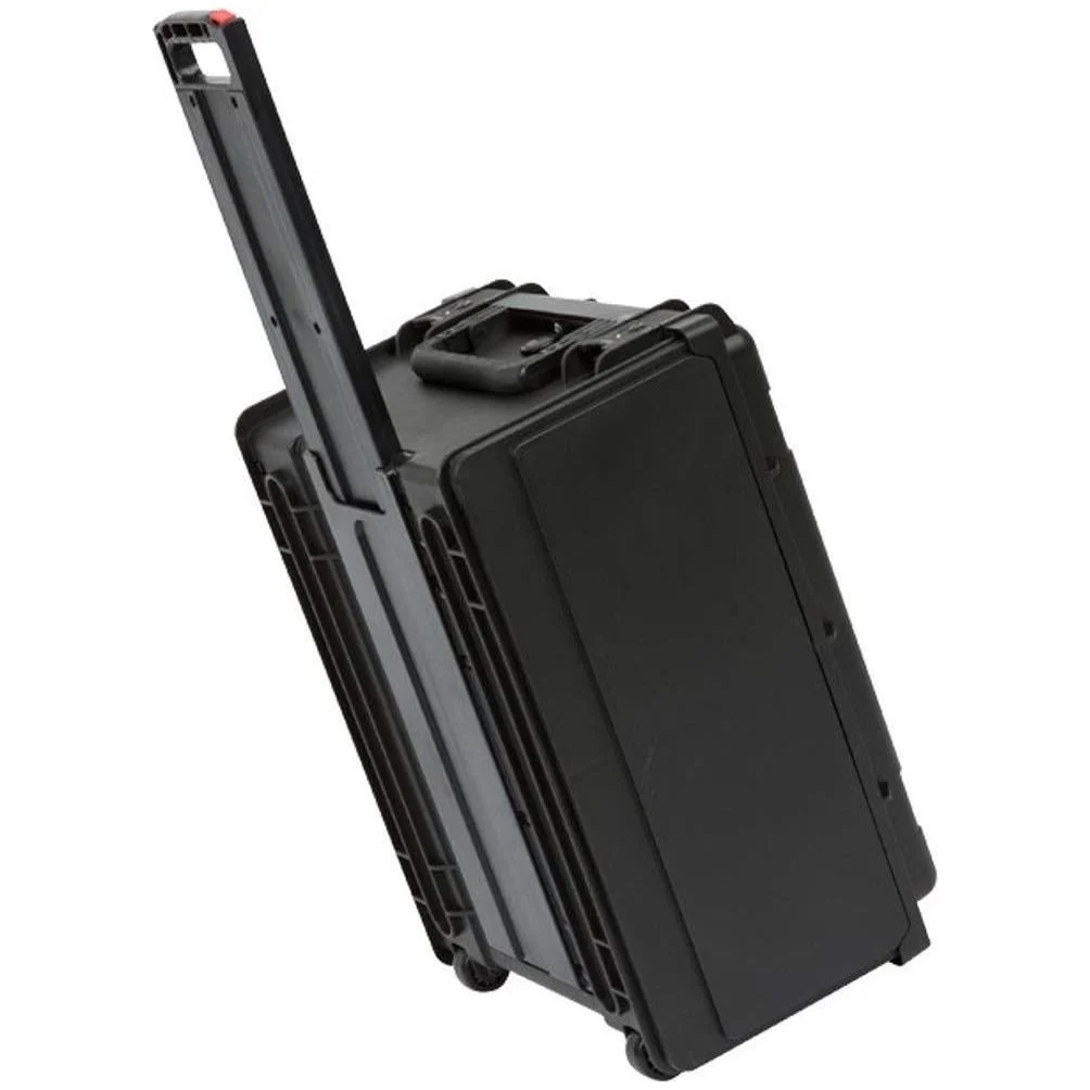 SKB Injection Molded 4U ISeries Studio Flyer Rack Case with Handle and Wheels - Image 4