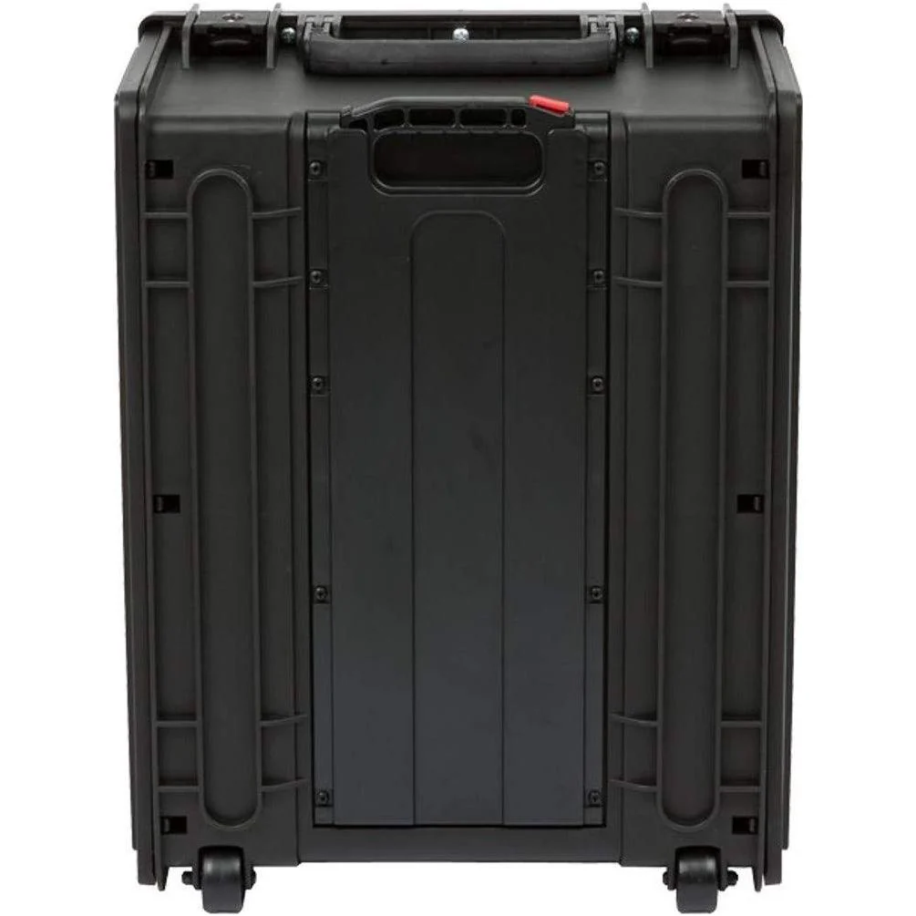 SKB Injection Molded 4U ISeries Studio Flyer Rack Case with Handle and Wheels - Image 5