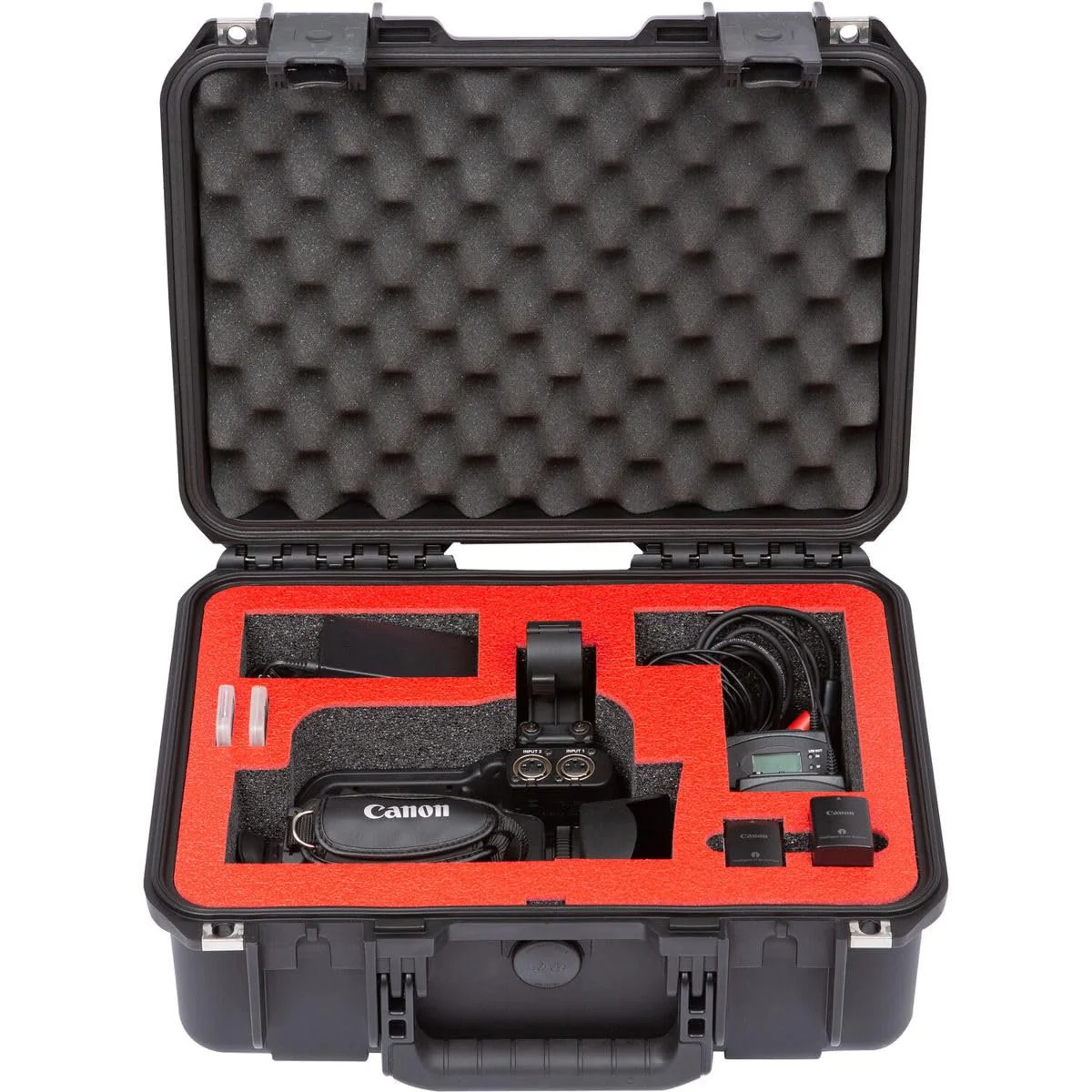 SKB iSeries 1510-6 Injection Molded Waterproof Case with Custom-Cut Foam for Canon XA11/15/40/45 & Accessories - Image 3