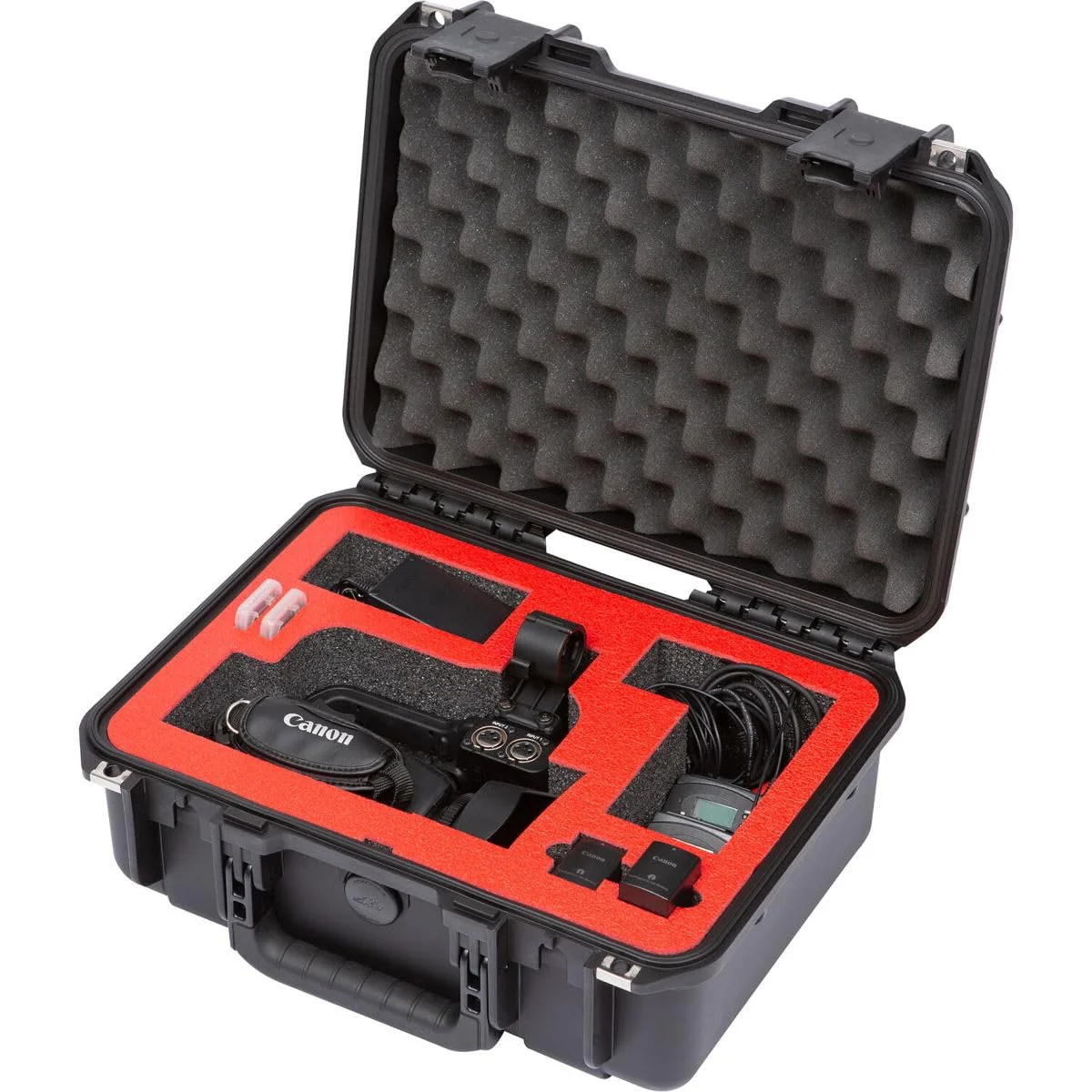 SKB iSeries 1510-6 Injection Molded Waterproof Case with Custom-Cut Foam for Canon XA11/15/40/45 & Accessories - Image 6