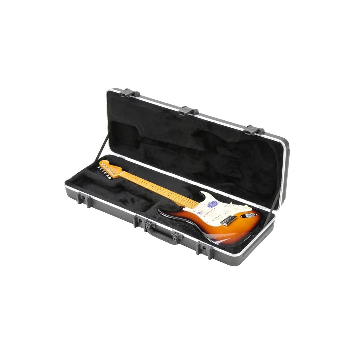SKB Pro Rectangular Hardshell Electric Guitar Case with Large TSA Trigger Latches - Image 5
