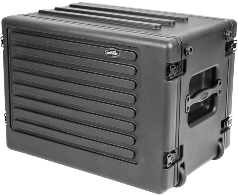 SKB rSeries Shallow Rolling Rack Roto-molded Case - 8U - Image 3