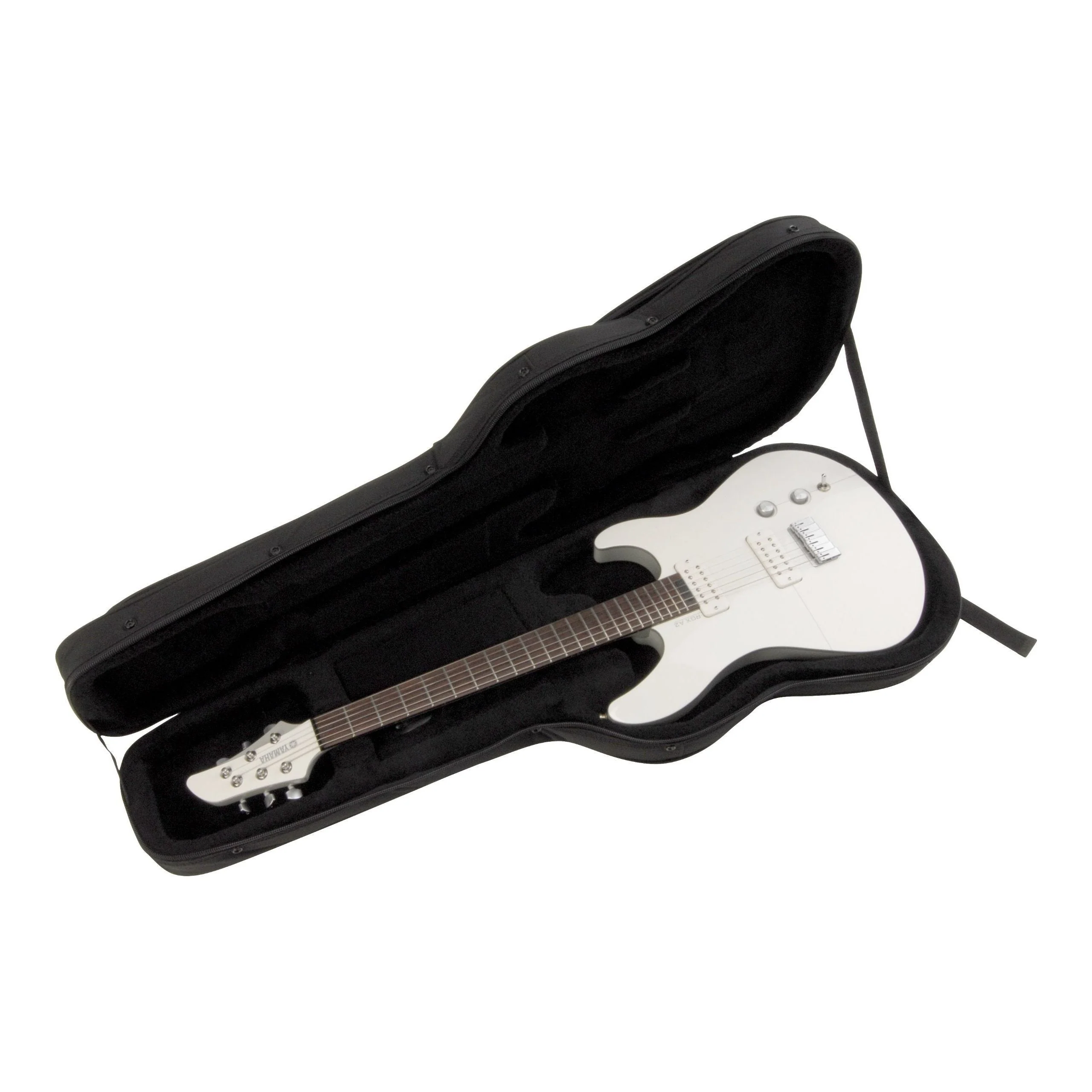 SKB Strat/Tele Shaped Electric Guitar Soft case with EPS foam interior/Nylon exterior, back straps - Image 4