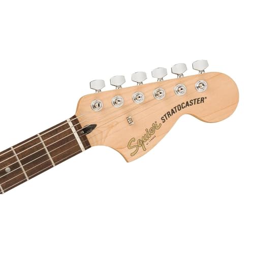 Squier Affinity Series™ Stratocaster®, Indian Laurel Fingerboard, 3-Color Sunburst - 0378000500 Bundle w/ 12-Pack Guitar Pick and Liquid Audio Polishing Cloth - Image 5