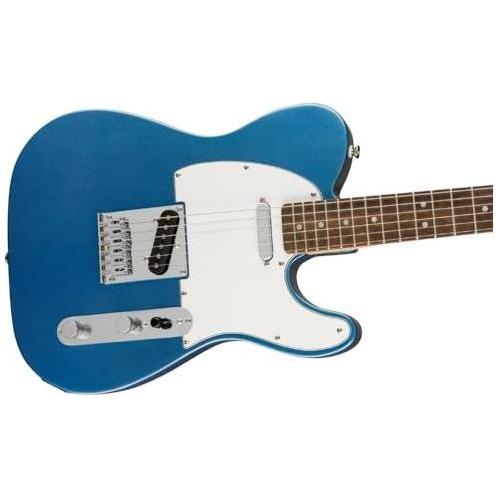 Squier Affinity Series® Telecaster, Indian Laurel Fingerboard, Lake Placid Blue Bundle w/Fender Picks & Liquid Audio Polishing Cloth - Image 3