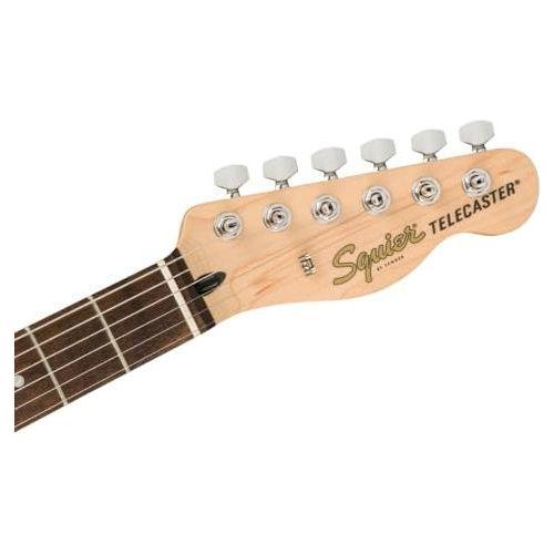 Squier Affinity Series® Telecaster, Indian Laurel Fingerboard, Lake Placid Blue Bundle w/Fender Picks & Liquid Audio Polishing Cloth - Image 4
