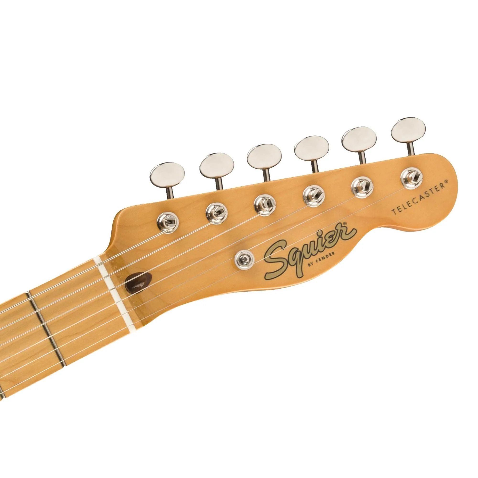 Squier Classic Vibe '50s Telecaster, Maple Fingerboard, Aged White Blonde - 0374030501 Bundle w/ 12-Pack Guitar Pick and Liquid Audio Polishing Cloth - Image 5