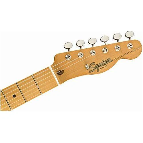 Squier Classic Vibe 60s Thinline Telecaster Electric Guitar, Natural, Maple Fingerboard - Image 6