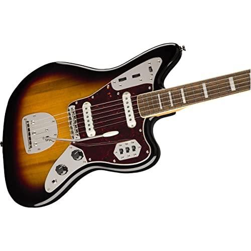 Squier Classic Vibe 70s Jaguar Electric Guitar, with 2-Year Warranty, 3-Color Sunburst, Laurel Fingerboard - Image 5