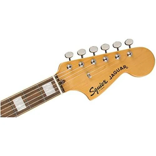 Squier Classic Vibe 70s Jaguar Electric Guitar, with 2-Year Warranty, 3-Color Sunburst, Laurel Fingerboard - Image 6