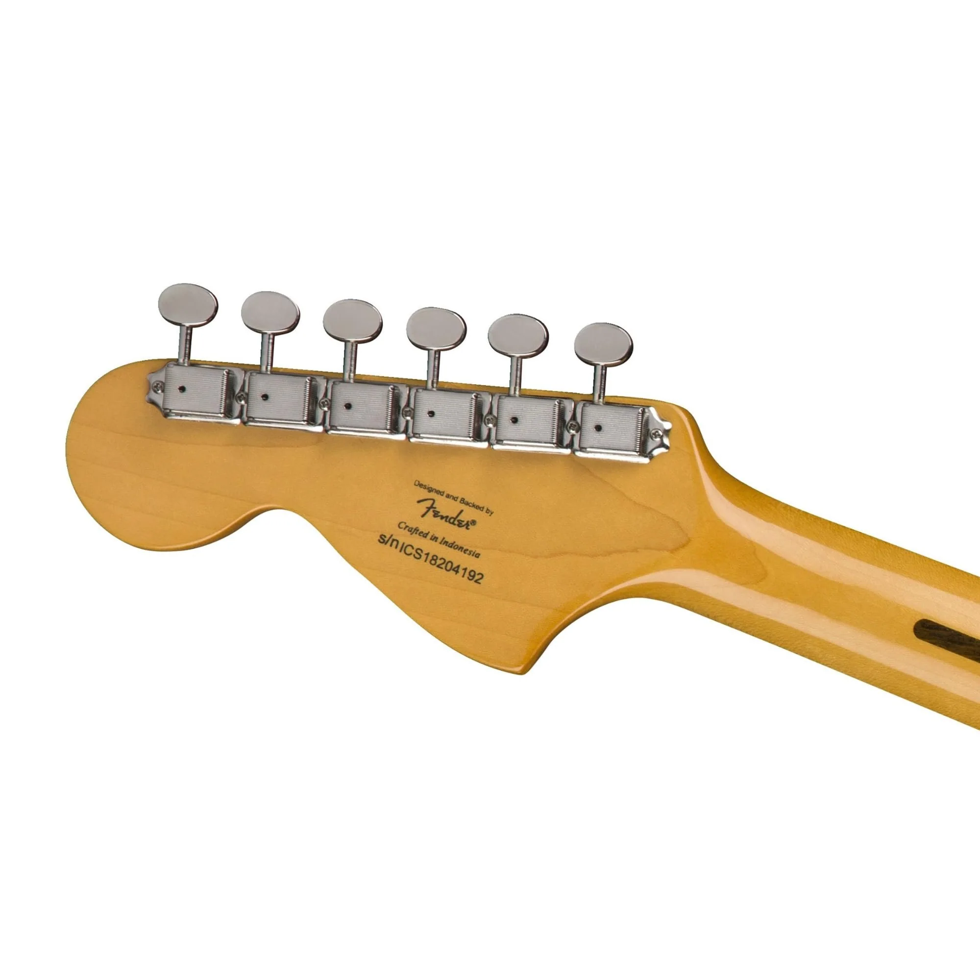 Squier Classic Vibe '70s Stratocaster, Indian Laurel Fingerboard, Natural - 0374020521 Bundle w/ 12-Pack Guitar Pick and Liquid Audio Polishing Cloth - Image 4