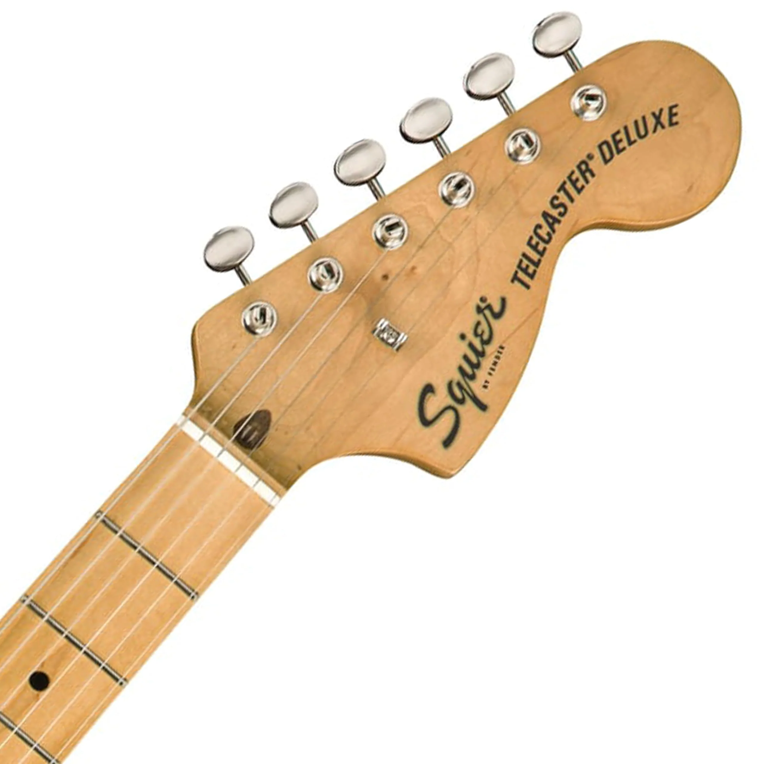 Squier Classic Vibe '70s Telecaster® Deluxe, Maple Fingerboard, Olympic White - 0374060505 Bundle w/ 12-Pack Guitar Pick and Liquid Audio Polishing Cloth - Image 7