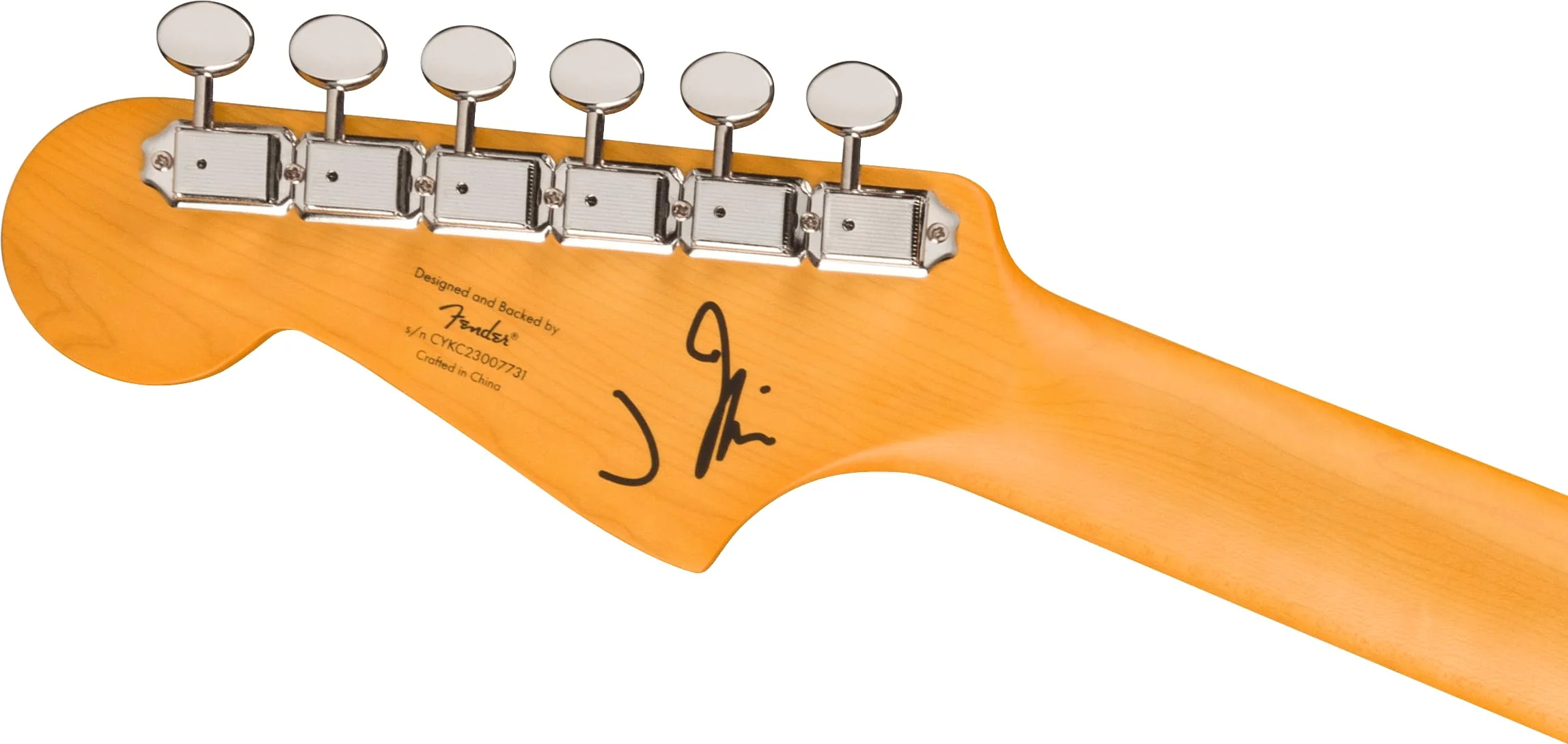 Squier J Mascis Jazzmaster Electric Guitar, with 2-Year Warranty, Vintage White, Laurel Fingerboard - Image 7