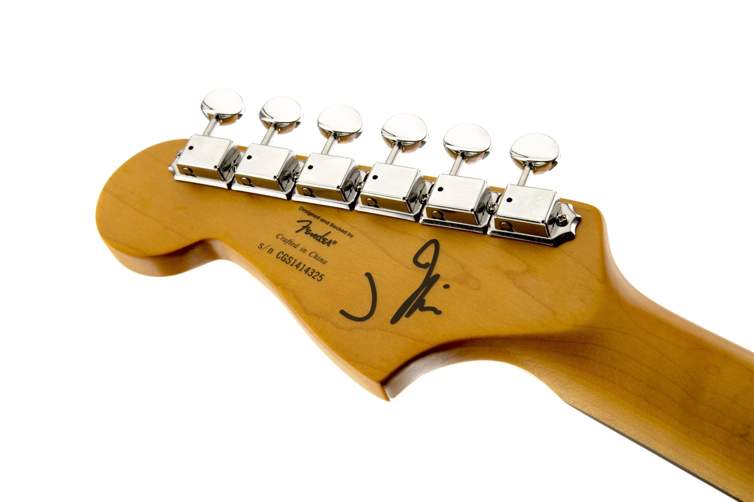 Squier J Mascis Jazzmaster Electric Guitar, with 2-Year Warranty, Vintage White, Laurel Fingerboard - Image 8