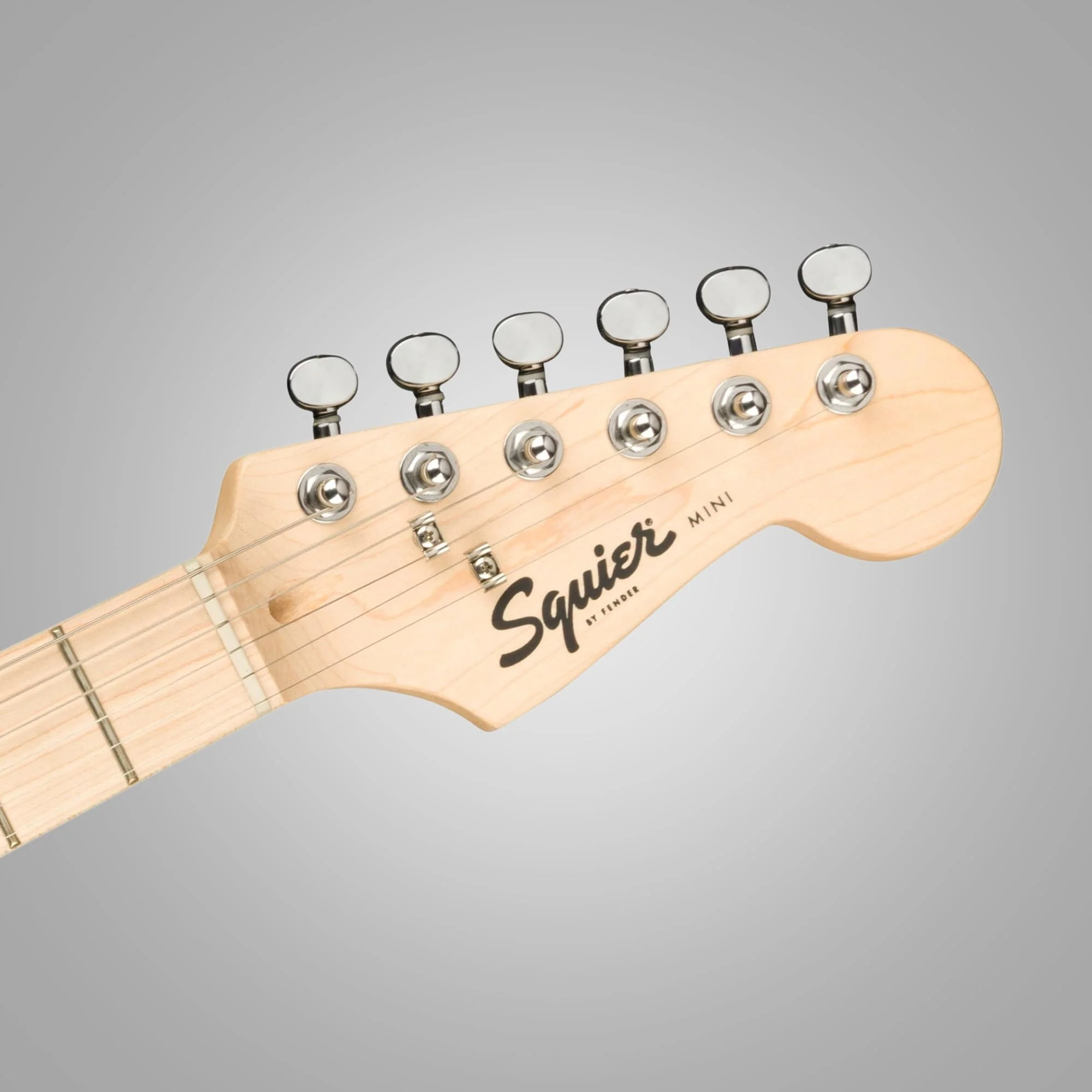 Squier Mini Jazzmaster® HH Electric Guitar, Maple Fingerboard, Daphne Blue - 0370125504 Bundle w/ 12-Pack Guitar Pick and Liquid Audio Polishing Cloth - Image 5