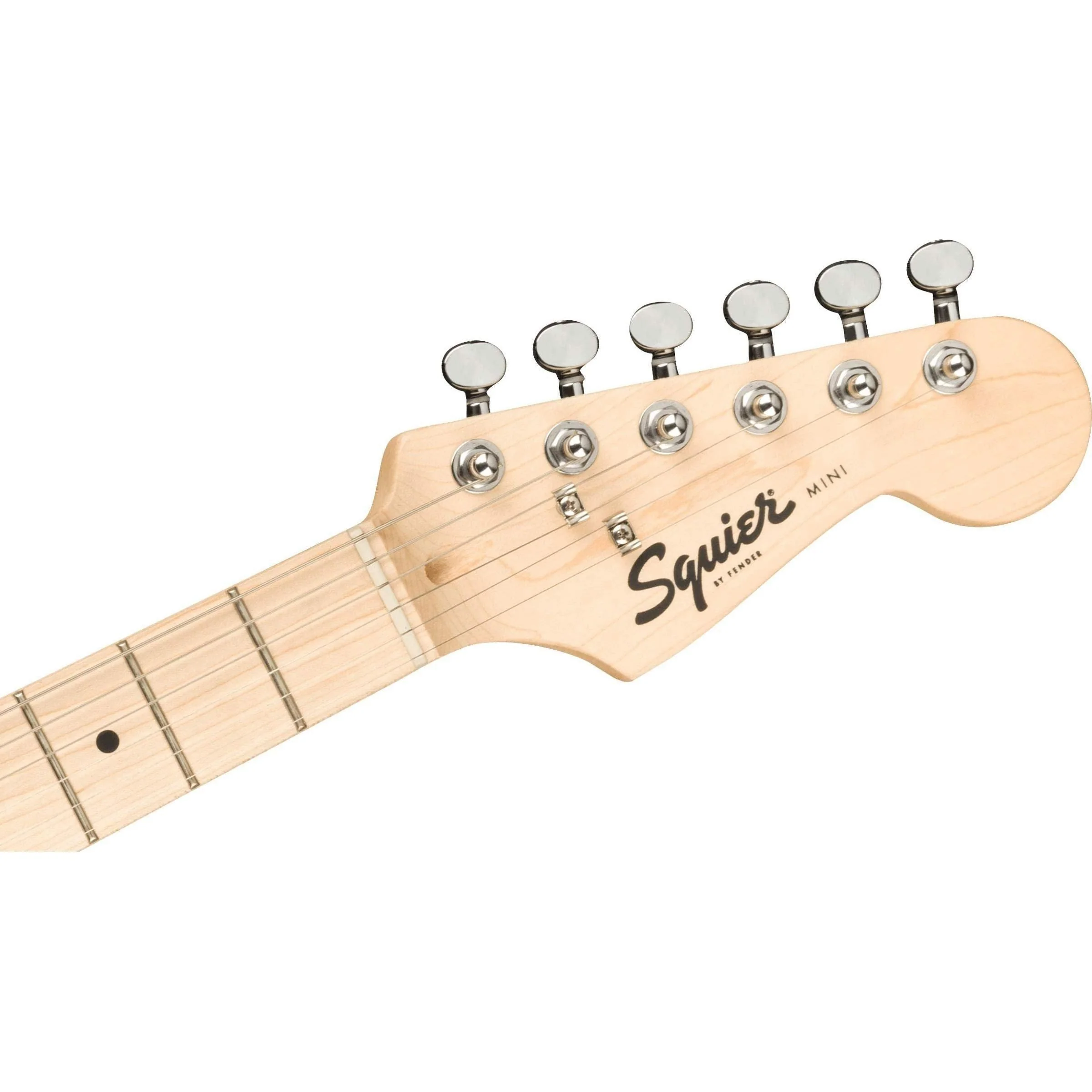 Squier Mini Jazzmaster Electric Guitar, Daphne Blue, Maple Fingerboard - Image 5