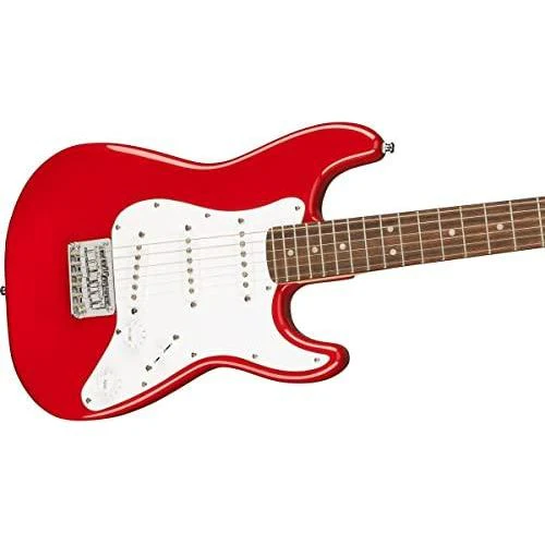Squier Mini Strat Electric Guitar- Dakota Red with Laurel Fingerboard - Image 4